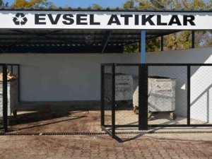 Dicle Üniversitesinde, ‘Atık geçici depolama alanı’ kuruldu