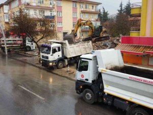 Başkent’te patlamanın yaşandığı binanın yıkım işlemleri tamamlandı