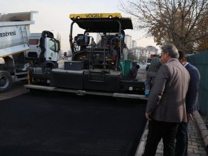 Başkan Palancıoğlu, Mensucat Caddesi çalışmalarını inceledi