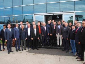 MHP heyetine mehterli karşılama