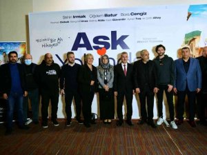 Aşk yolunda sinema filminin Malatya galası yapıldı