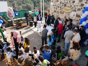 Bodrum’da çocuk kütüphanesi açıldı