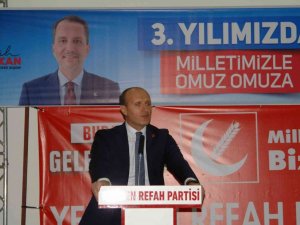 Yeniden Refah Partisi Genel Başkan Yardımcısı Öztürk: "81 ilde 922 ilçede teşkilatlanmamız tamamlandı"