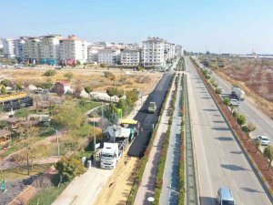 Kilis’te kış öncesi yoğun asfalt