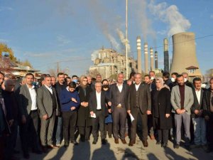 Filtresiz santralin bacalarından kül yağmasına tepki