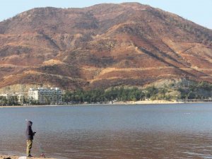 Sezon kapandı, dünyaca ünlü plaj amatör balıkçılara kaldı