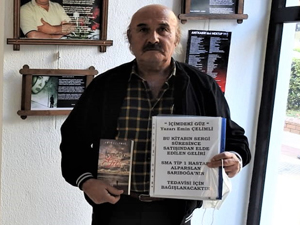 Şair Emin Çelimli kitap gelirlerini SMA hastası Alparslan’a bağışladı