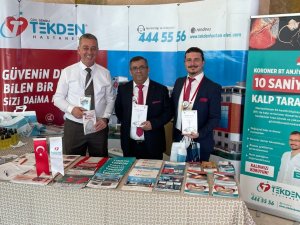 Aile Hekimliği Kongresi’nde Tekden Hastanesi standına yoğun ilgi