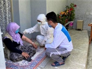 Erzincan’ın köy ve mezralarında Covid-19 aşılamaları devam ediyor