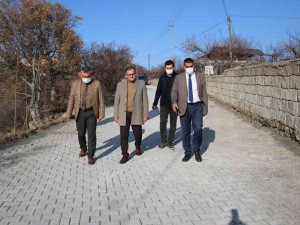 Hasandede Caddesi’nde ve Çağlayan Bölgesi’nde kilitli parke çalışması