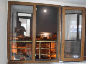 Yakamoz ışığı Van Gölü’nü aydınlattı