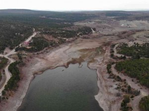 Musaözü Göleti’nin suyu her geçen gün çekiliyor