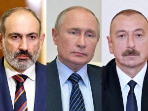 Putin, Aliyev ve Paşinyan arasındaki üçlü zirve Soçi’de başladı