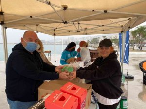 Kuşadası’nda atıklar gelecek için biriktiriliyor