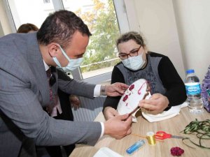 Başkan Kibar’dan ORMEK kursiyerlerine destek