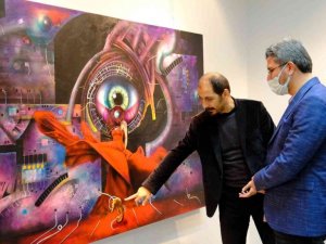 Öğretim elemanlarından resim sergisi