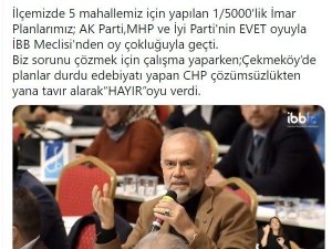 CHP’li meclis üyeleri İBB’de başka, ilçelerde başka