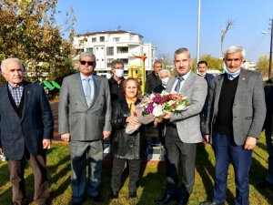 Başkan Çınar, Samanlı’daki park alanını inceledi