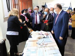 Kadınların kurduğu kooperatiflerin ürünleri sergilendi