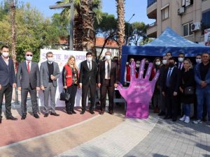 Başkan Özcan kadına yönelik şiddete ‘hayır’ dedi