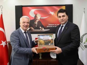 DP Genel Başkanı Uysal’dan Başkan Bilgin’e ziyaret