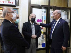 ATO Başkanı Baran, Posta Caddesi’ndeki işletmeleri ziyaret etti