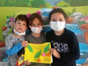 Çocuk atölyelerinde eğitimler sürüyor