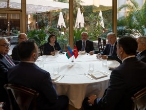 TBMM Başkanı Şentop, Azerbaycan Meclis Başkanı Gafarova ile görüştü