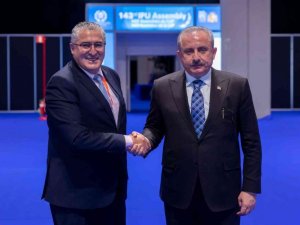 TBMM Başkanı Şentop, Parlatino Başkanı Soto ile bir araya geldi