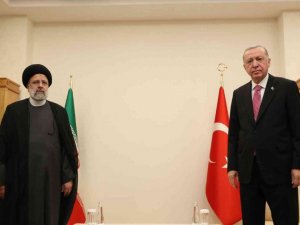 Cumhurbaşkanı Erdoğan, İran Cumhurbaşkanı Reisi ile görüştü