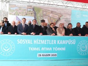 Bakan Yanık, Türkiye’nin ilk Sosyal Hizmetler Kampüsü’nün temelini attı
