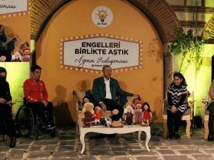 Cumhurbaşkanı Erdoğan, İzmir’de engellilerle bir araya geldi