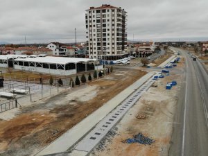 Karaman’da sağlıklı yol çalışmasısürüyor