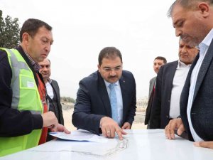 Canpolat kültür merkezi ve millet bahçesini inceledi