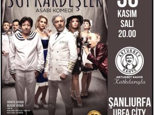 Artukbey Kahve tiyatro oyununa sponsor oldu