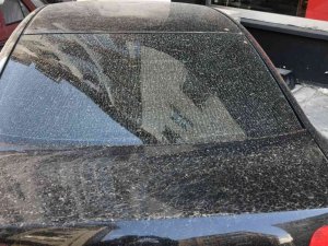 Isparta’ya çamur yağdı