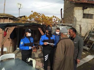 Polisten vatandaşlara "soba zehirlenmelerine" karşı uyarı