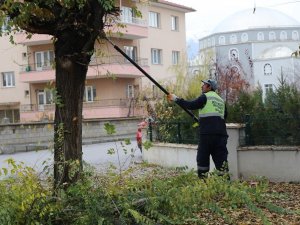 Erzincan’da sıcak asfalt, temizlik ve peyzaj çalışmaları devam ediyor