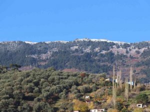 Aydın’a yılın ilk karı düştü