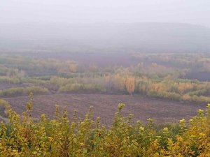 Sonbahar bitti, geride manzarası kaldı