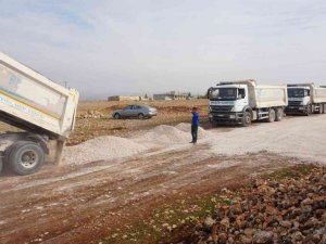 Haliliye’de Emirler mahallesine kilitli beton parke