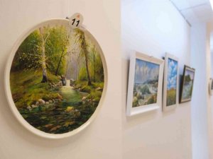 Emekli oldu, sergi hayalini Maltepe’de gerçekleştirdi