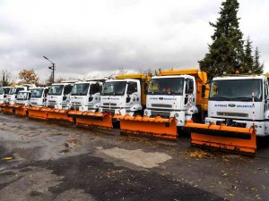 Altındağ kar ekipleri göreve hazır