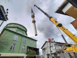 Arızlı Cami’nin minaresini büyükşehir onaracak