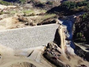 Orhanlar Barajı tamamlandığında 6 bin 330 dekar araziyi sulayacak