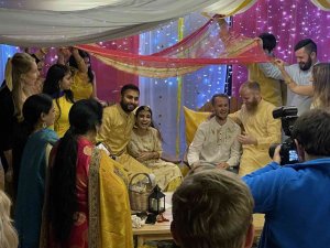 Köyde Hint düğünü