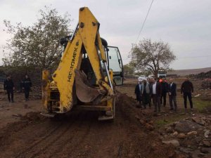 Ekinci üst yapı çalışmalarını inceledi