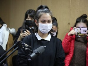 Lise öğrencilerinden Radyo Angara TV’ye ziyaret
