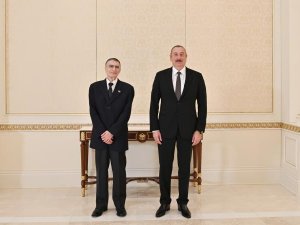 Azerbaycan Cumhurbaşkanı Aliyev, Nobel ödüllü Türk bilim adamı Aziz Sancar’ı kabul etti