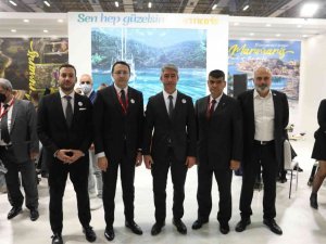 Marmaris Belediyesi’nin standı fuarda yoğun ilgi görüyor